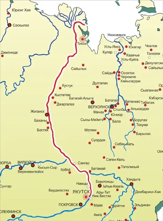 Yakutsk – Tiksi