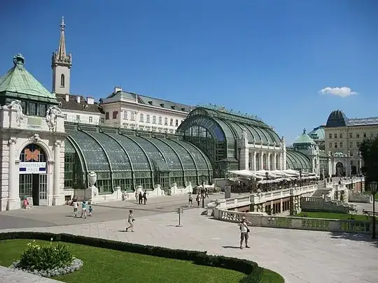 Palmenhaus at the Burggarten