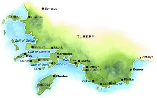 Seasides of Turkey