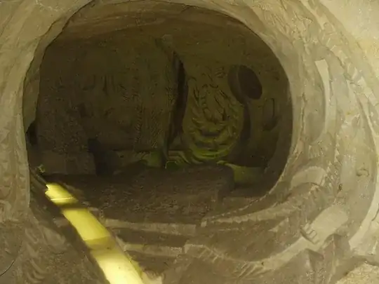 One of the caves