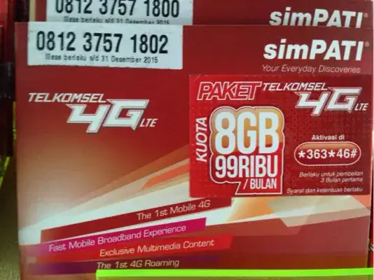 Telkomsel 4G offer