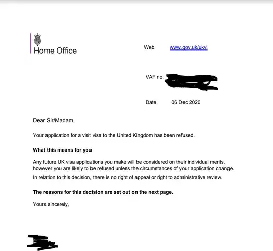 refusal letter p. 1