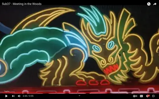 screenshot from the YouTube video "Sub37 - Meeting in the Woods" https://youtu.be/QpAvtvk046g
