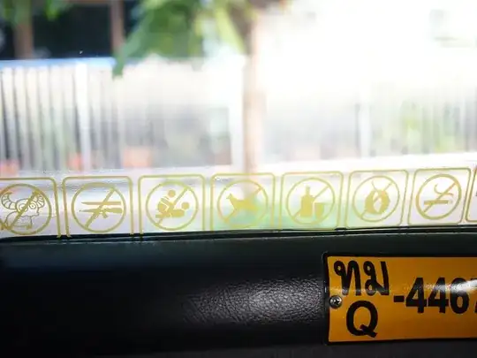 Adam Bowers' 2011 Flickr photo "forbidden taxi" https://www.flickr.com/photos/ill_dawg/6807960308/in/photostream/