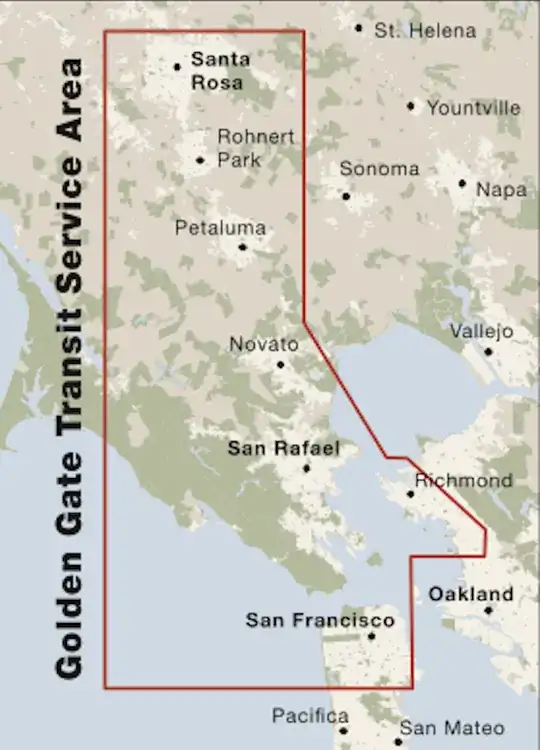 GGT service area