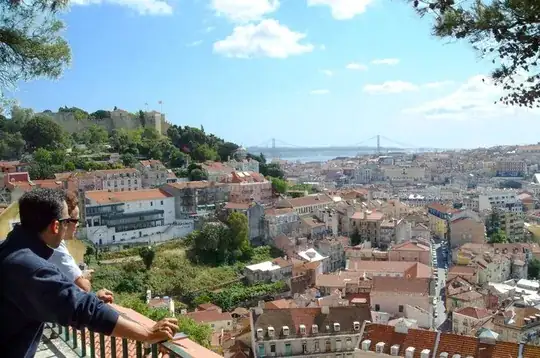 Miradouro em Lisboa
