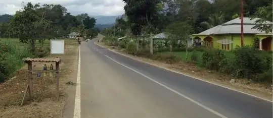 Labuan Bajo to Ruteng road almost built