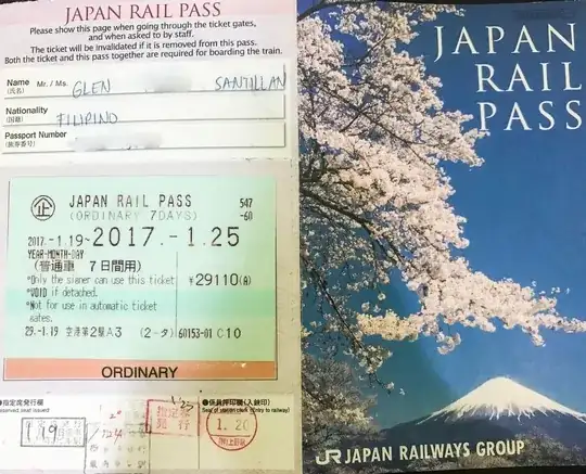 japan rail pass