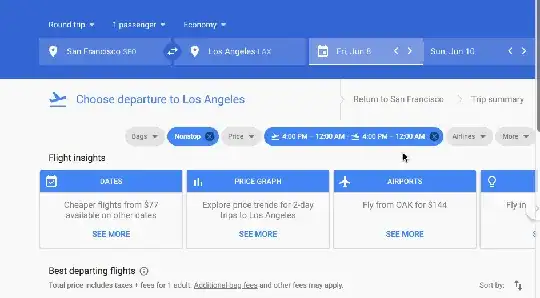 Animation of how to do this using Google Flights