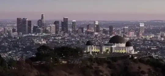 building with 3 domes in the foreground on a hill top