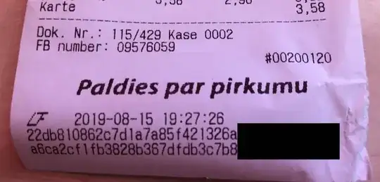 Example receipt 2