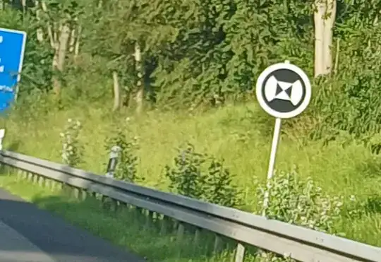 Highway sign