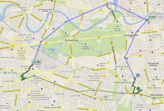 screenshot of Google maps