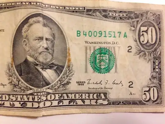 Fifty Dollars - Series 1988