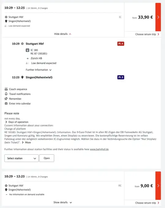 9-Euro ticket valid connection