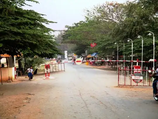 Chrey Thum border checkpoint