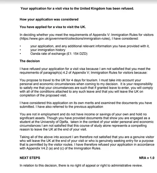 I have been refused UK visa twice