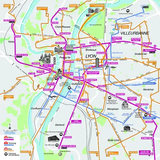 lyon map