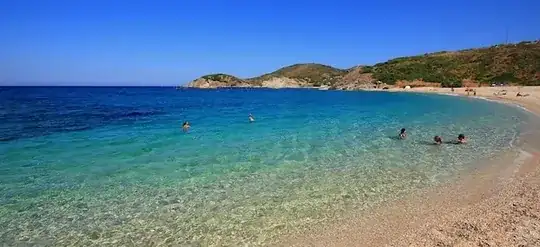 Evia beach