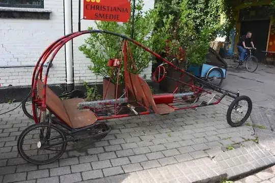 Pedal-powered car