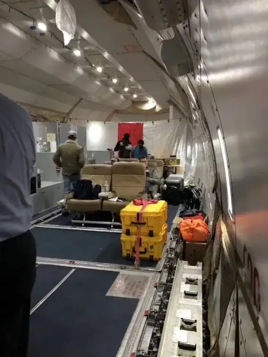 Kalitta B747 evacuation