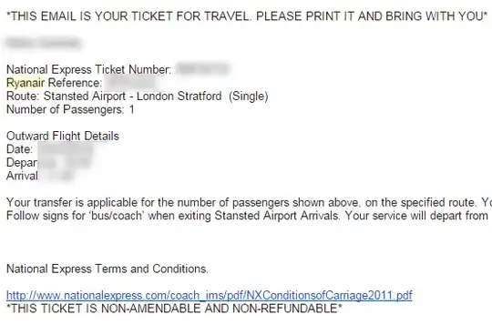 ryanair transfer stansted ticket