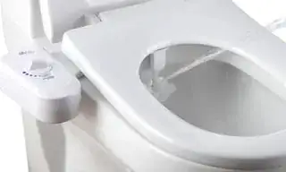 Bidet integrated toilet bowl nozzle