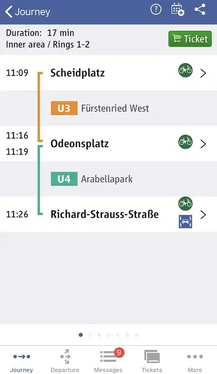 MVG Fahrinfo München