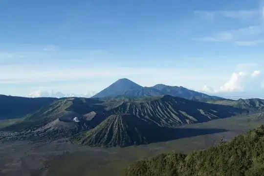Mount Bromo from Penanjakan viewpoint