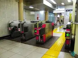 Wide ticket gate access