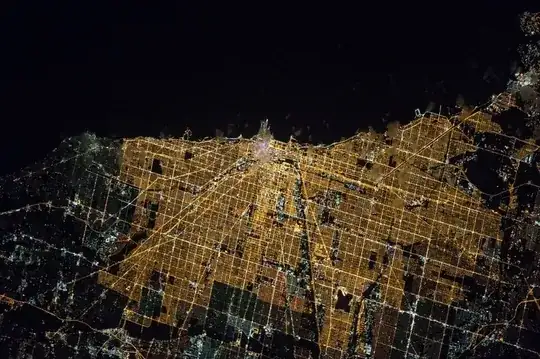 Chicago seen from space, Commander Tim Kopra / NASA