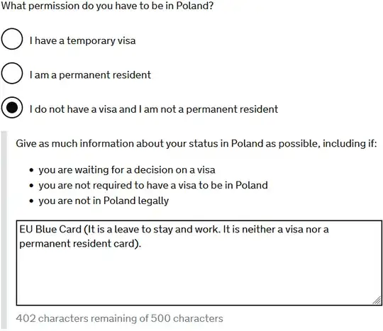 What permission do you have to be in Poland? 