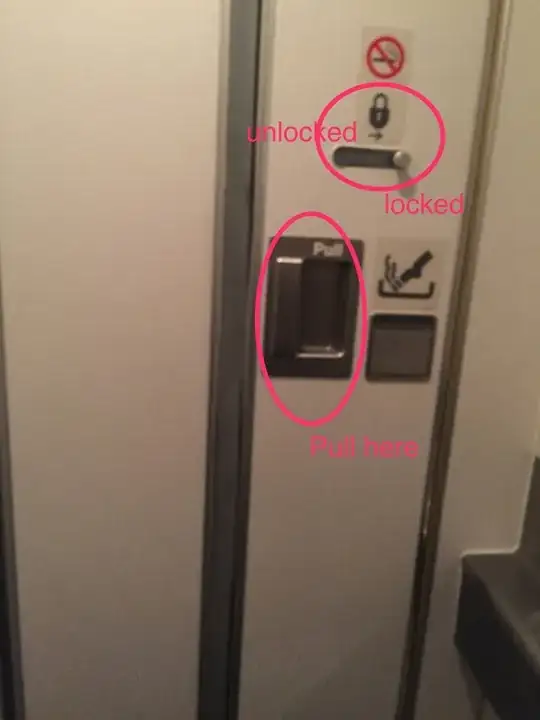 bathroom door inside