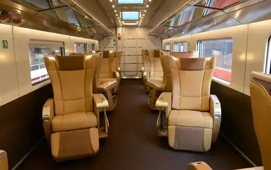 Some better seats Trenitalia has