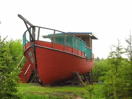 A boat hostel "room" at Griffon Aventure - CC by Vince