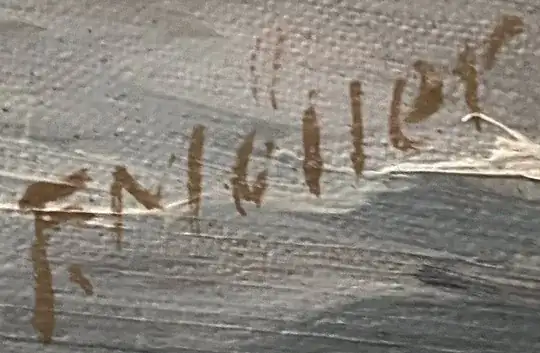 Name zoomed in