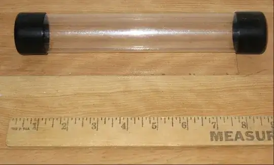 Clear film tube