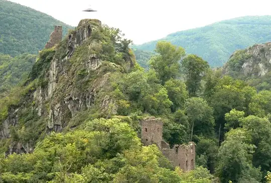 Burg Are und Gymnch Porz, by Axel Hindemith, Public domain, via Wikimedia Commons