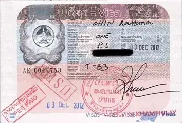 Laos visa