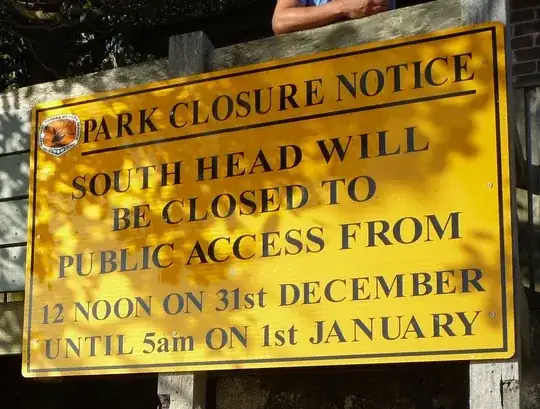 New Year's sign