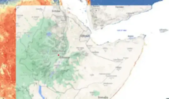 Overlay of map data
