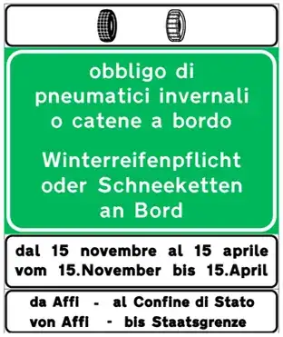 Autostrada catene