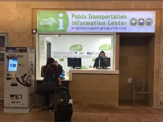 Ben Gurion airport tourist information center