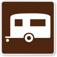 RV camping sign