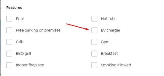Features overview on AirBnb