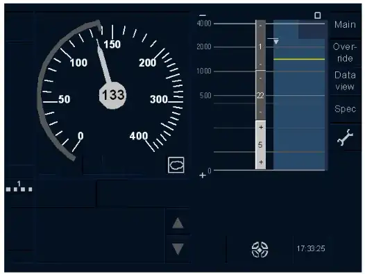 ETCS cabin display