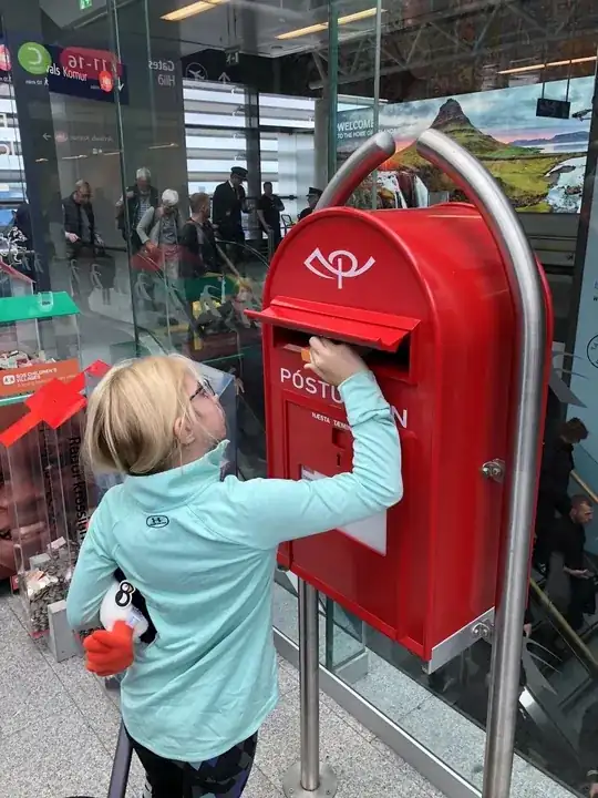Post Box in departure terminal