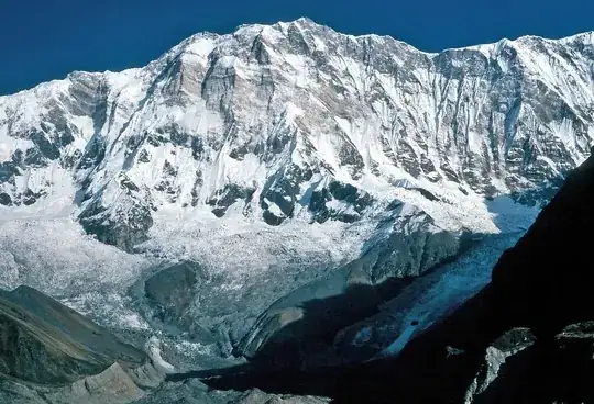 Annapurna I, courtesy Wolfgang Meyer/Wikimedia Commons
