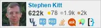 profile for Stephen Kitt on Stack Exchange, a network of free, community-driven Q&A sites