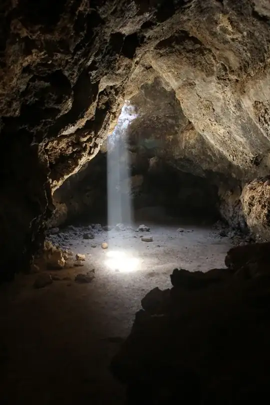 Photo of Lava Tube in Mojave National Preserve
